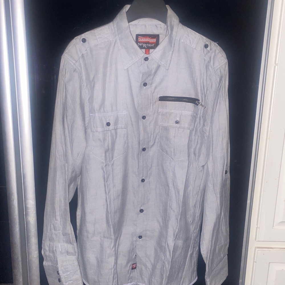 NO RETREAT On Guard Shirt Sz L